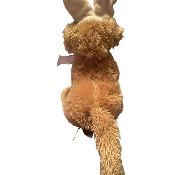 Dan Dee Kids Puppy Dog Plush with Bunny Ears Stuffed Animal Toy Brown Small - Picture 9 of 9
